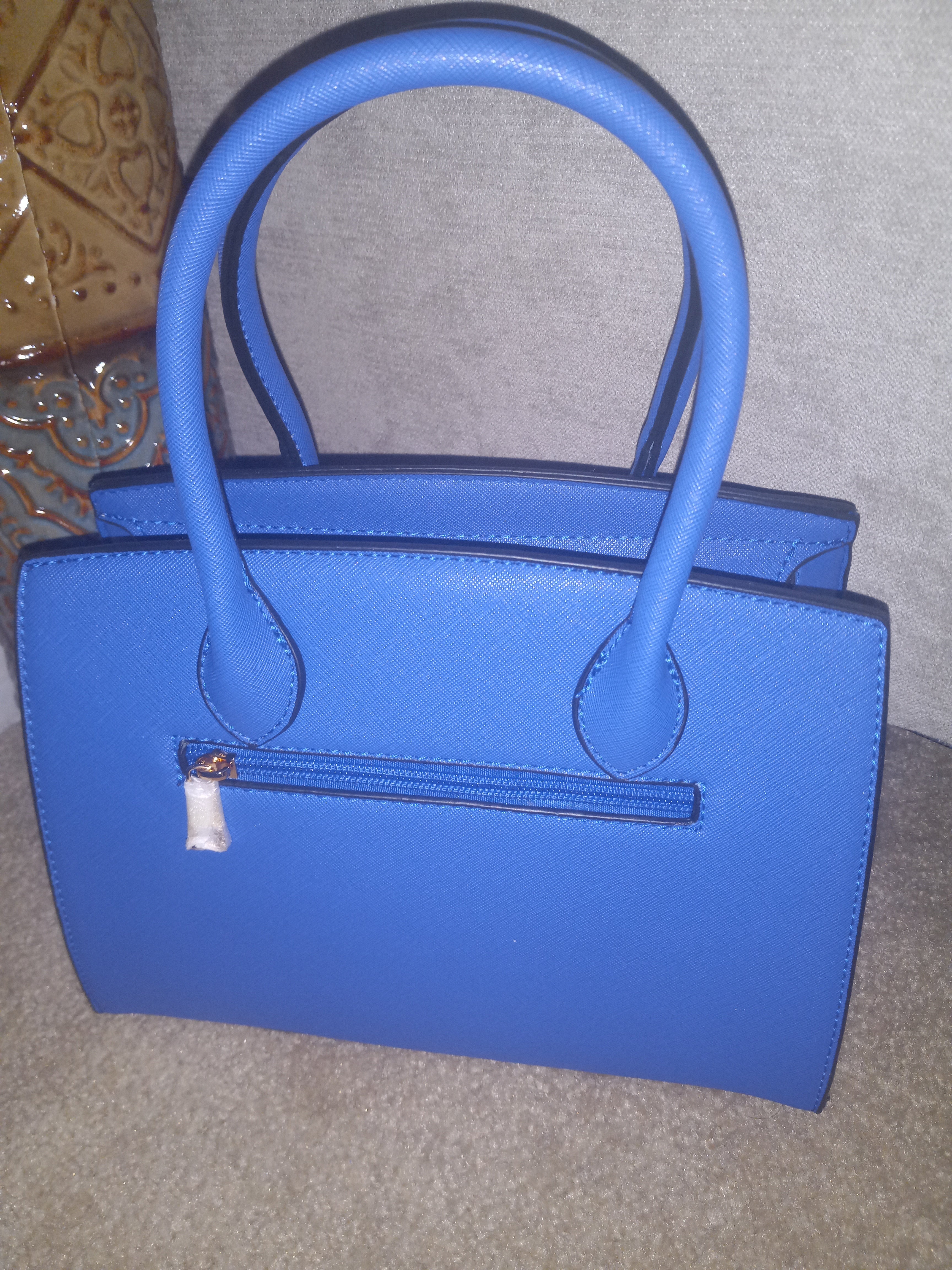 2pc Royal Blue Purse