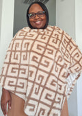 Pullover Poncho - Khaki