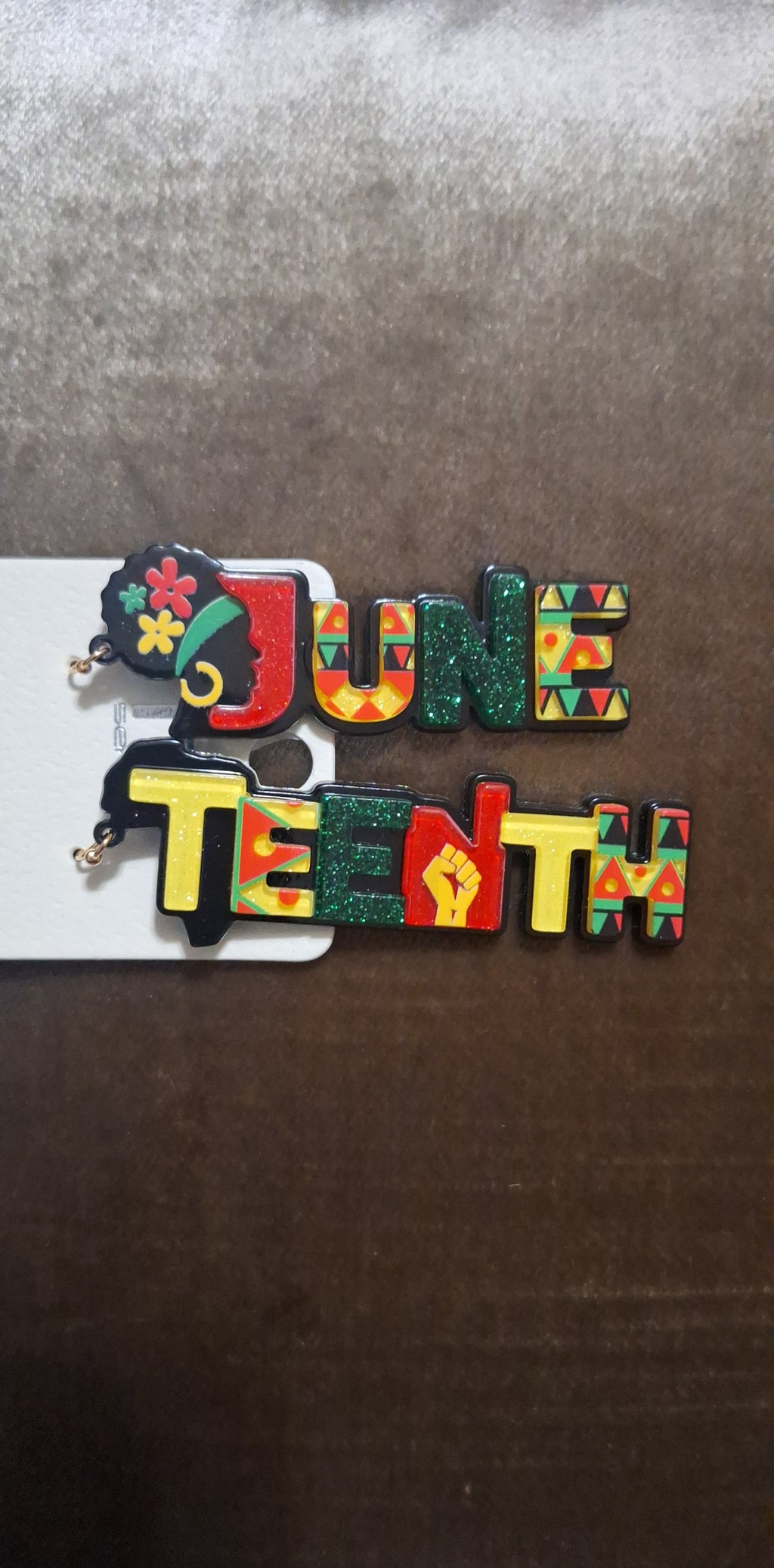 Juneteenth Earrings