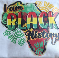 Juneteenth "I Am Black History" T-Shirt