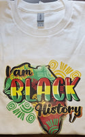 Juneteenth "I Am Black History" T-Shirt