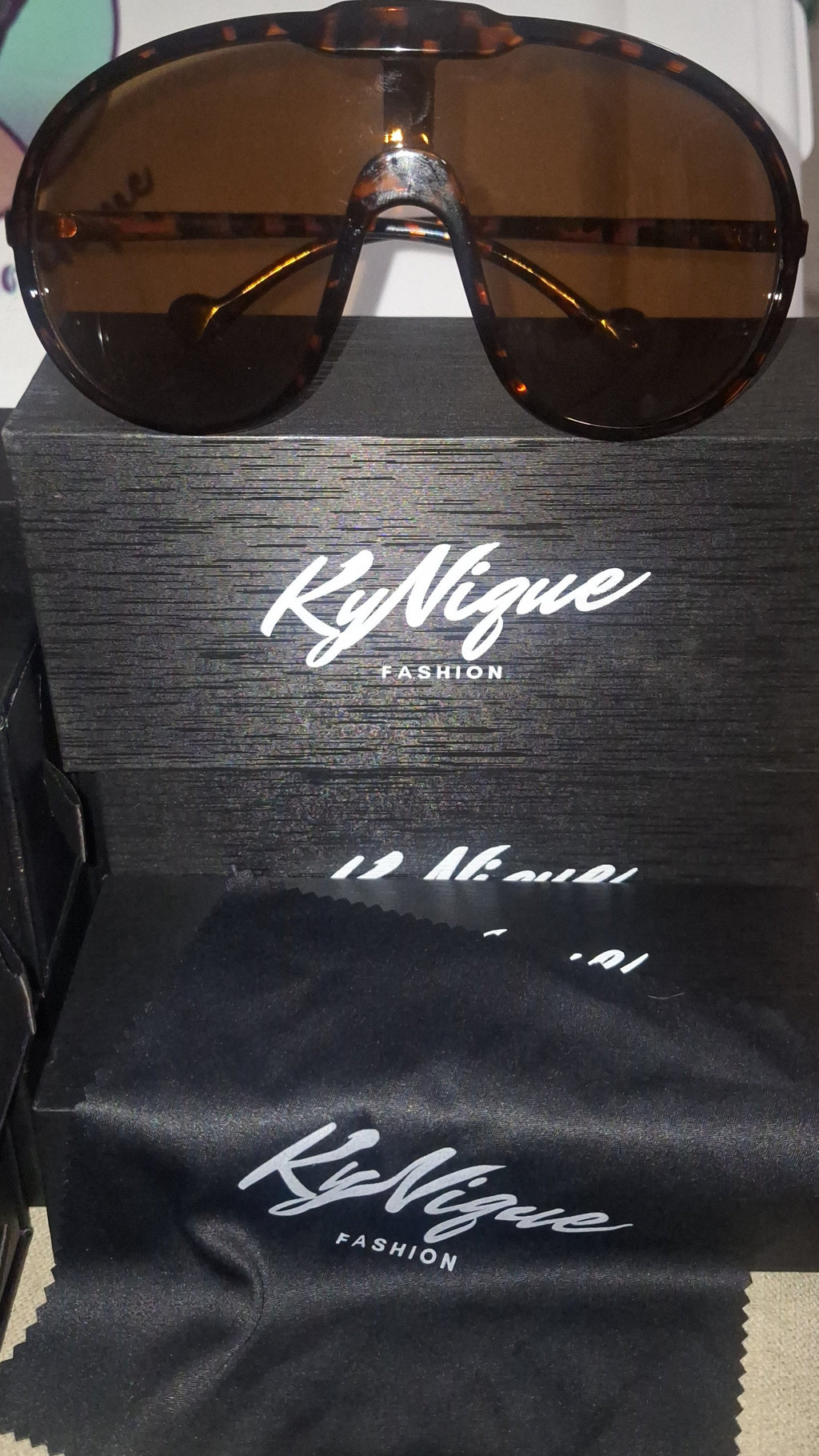 KyNique Boss Energy Oversized Sunglasses