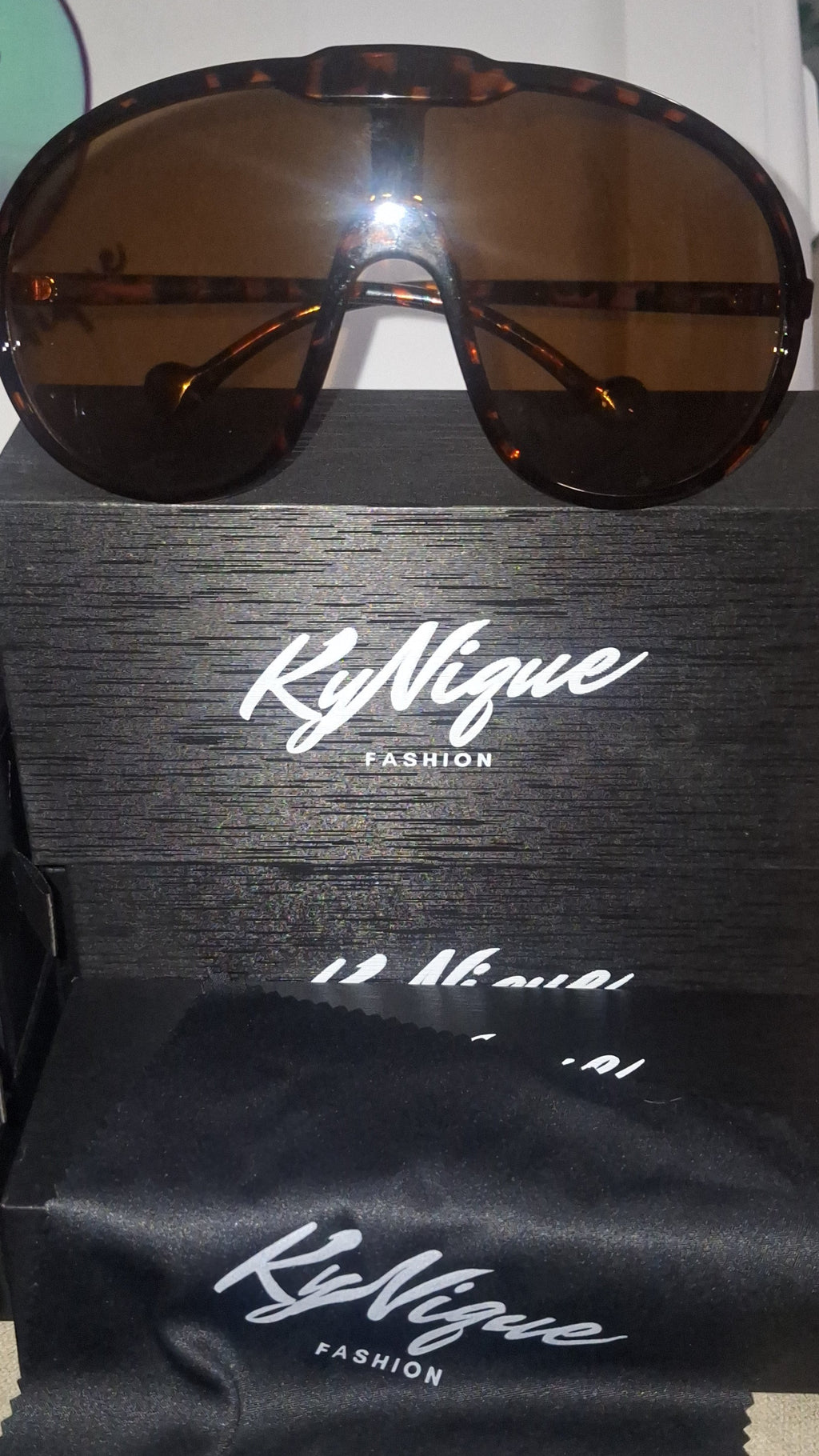KyNique Boss Energy Oversized Sunglasses