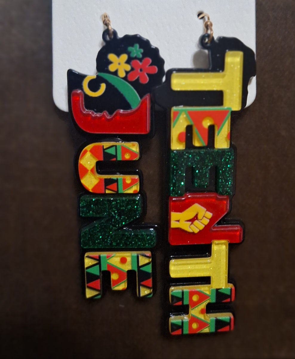 Juneteenth Earrings