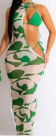 3pc Swimsuit & Mesh Cover Up