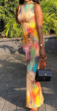 Colorful Maxi Dress