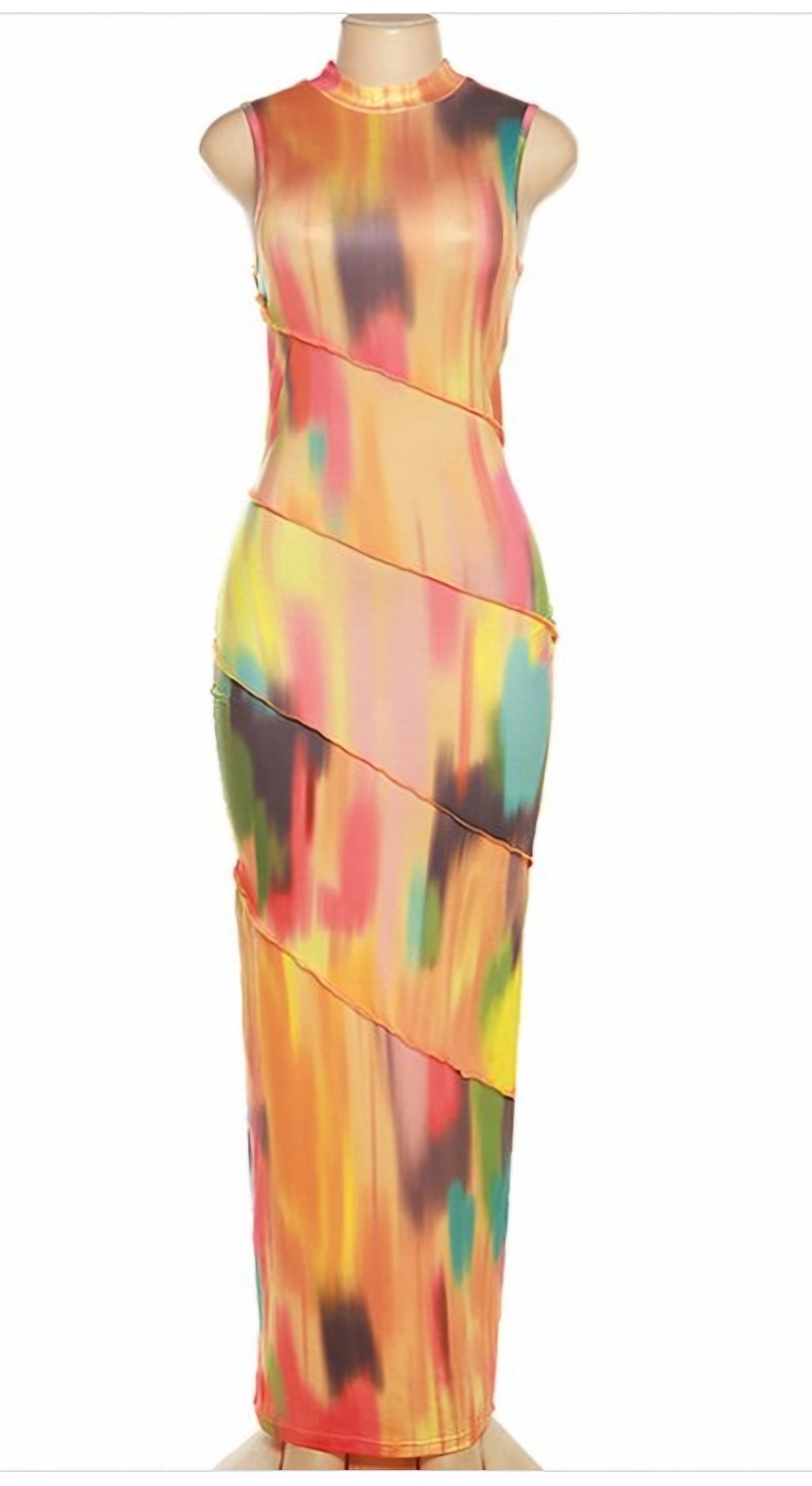 Colorful Maxi Dress