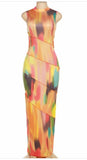 Colorful Maxi Dress