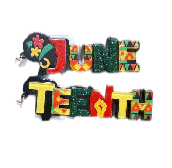 Juneteenth Earrings