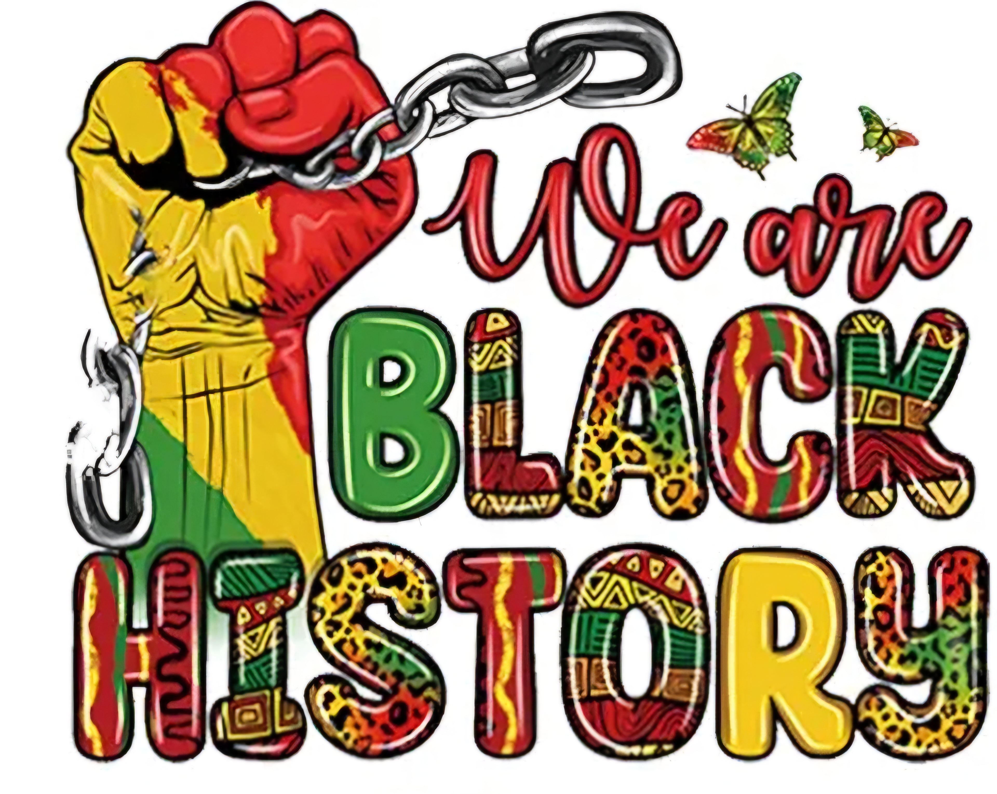We Are Black History T-shirt