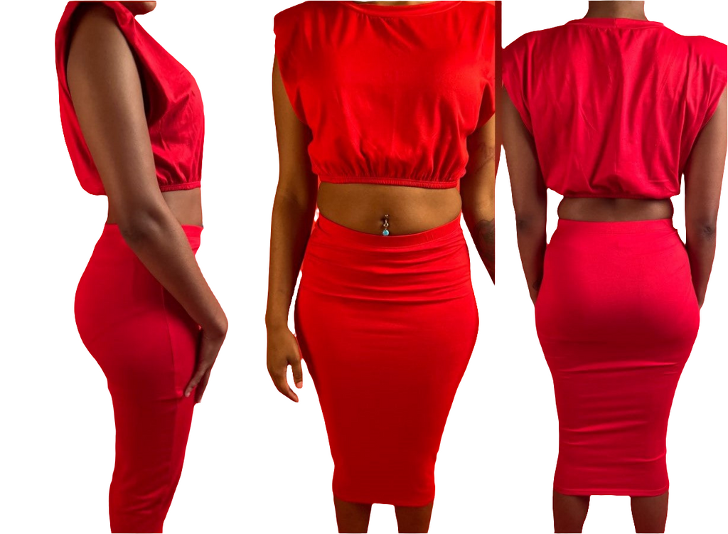 2pc Skirt Set