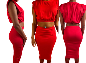 2pc Skirt Set