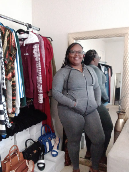 2pc Fit In Set - Grey