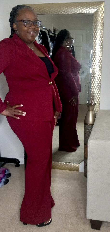 2pc 9to5 Pants Suit