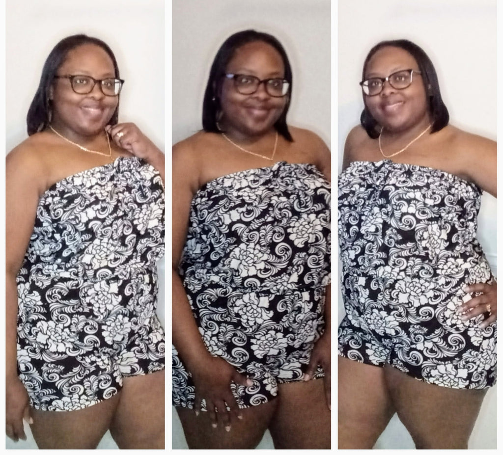 Online sales boutique rompers