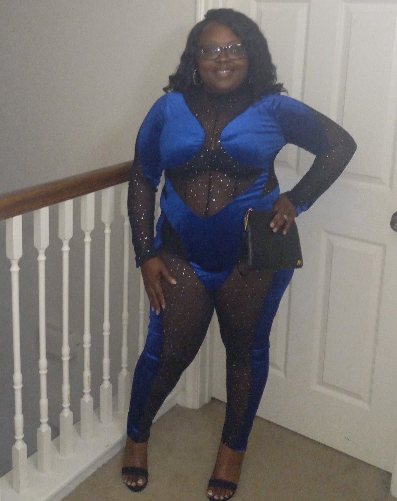 Royal Sequins Jumpsuit