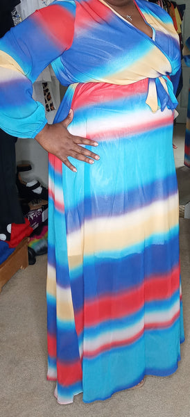 Plus Size Long Maxi Dress