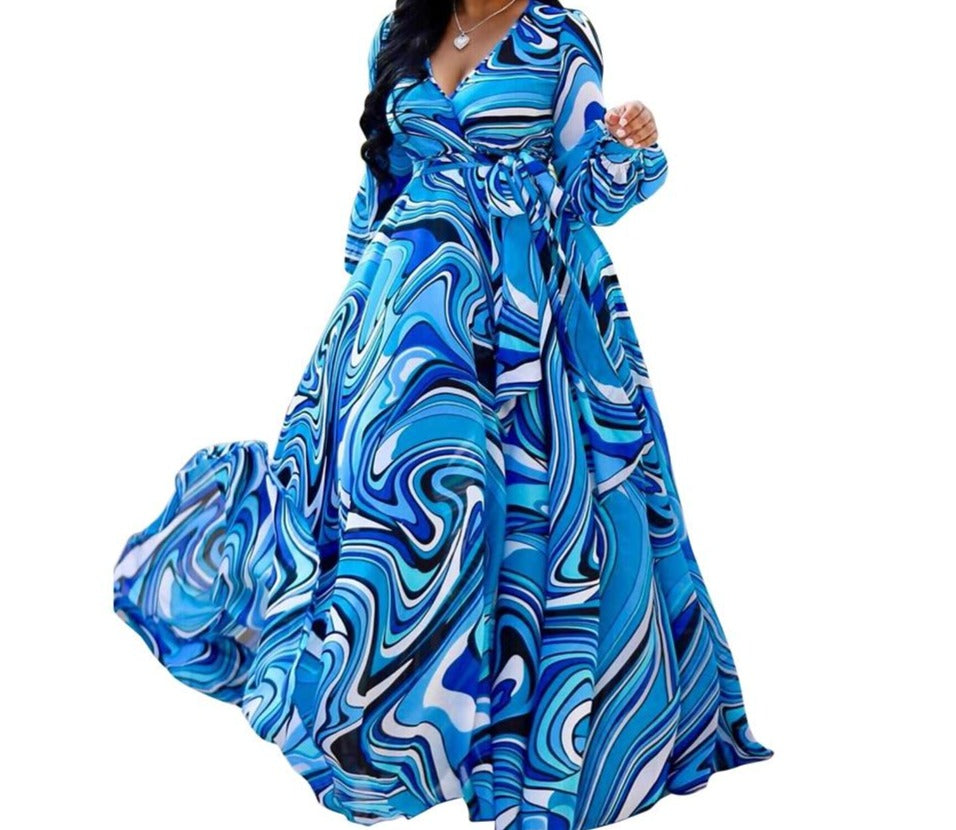 Plus Size Long Maxi Dress