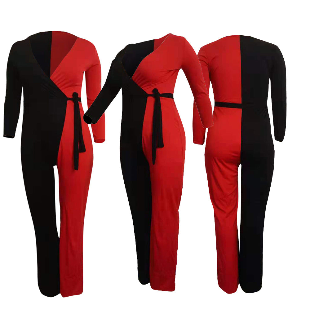 Double Trouble Plus Size Romper